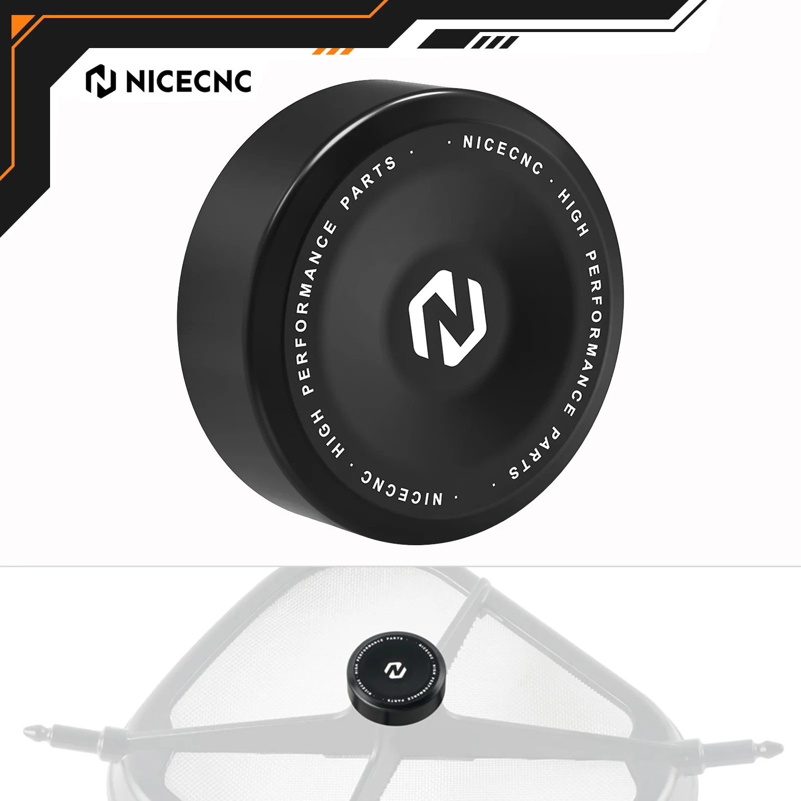 NICECNC For KTM EXC 300 EXCF 350 XCW 500 XCF 250 2017-2023 SX 125 SXF 450 XC300 2017-2022 Air Filter Cleaner Disc Cage Protector