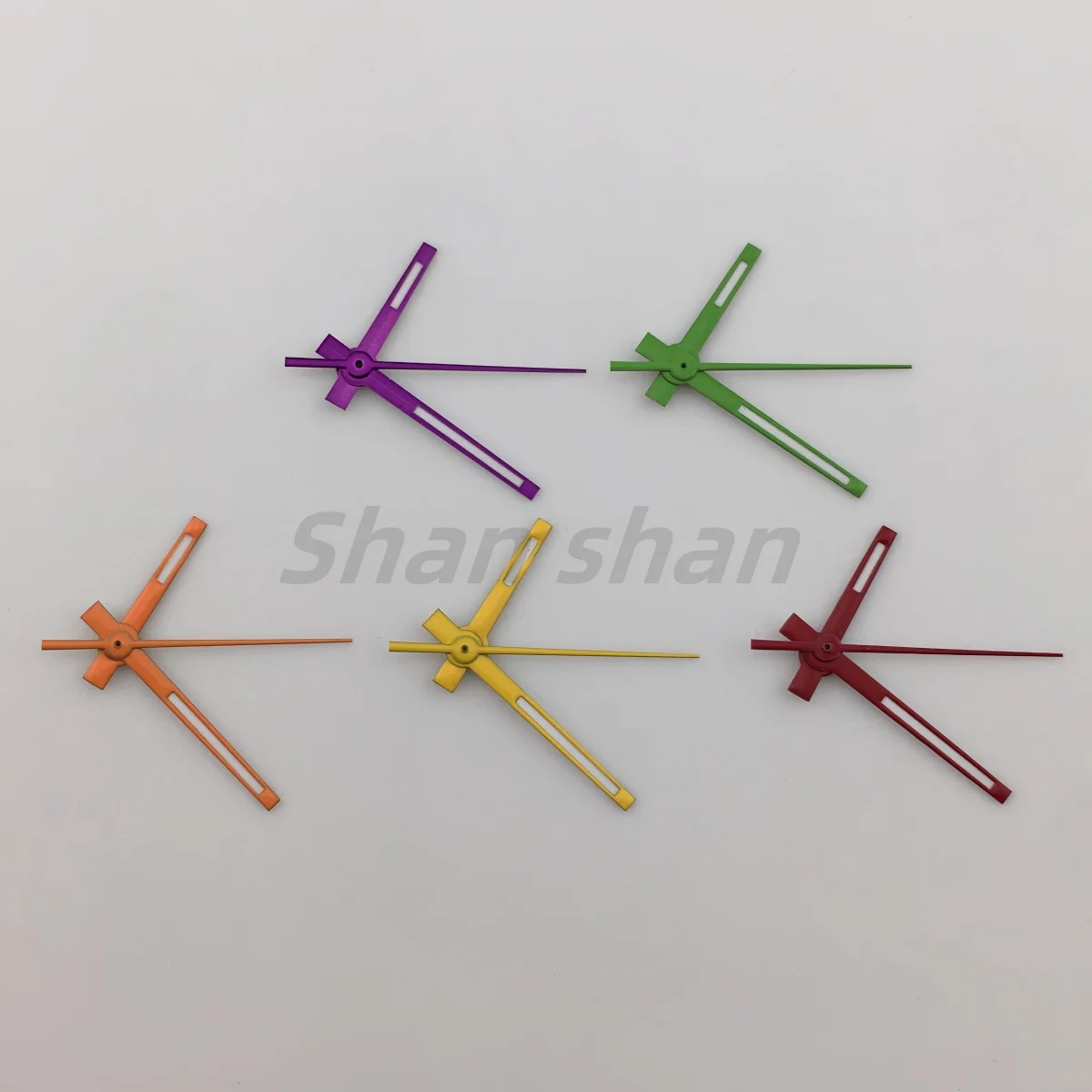NH35 Hands Red Yellow Orange Green Purple Watch Hands Green Luminous For NH35 NH36 PT5000 ETA2824 Movement Watches Pointers