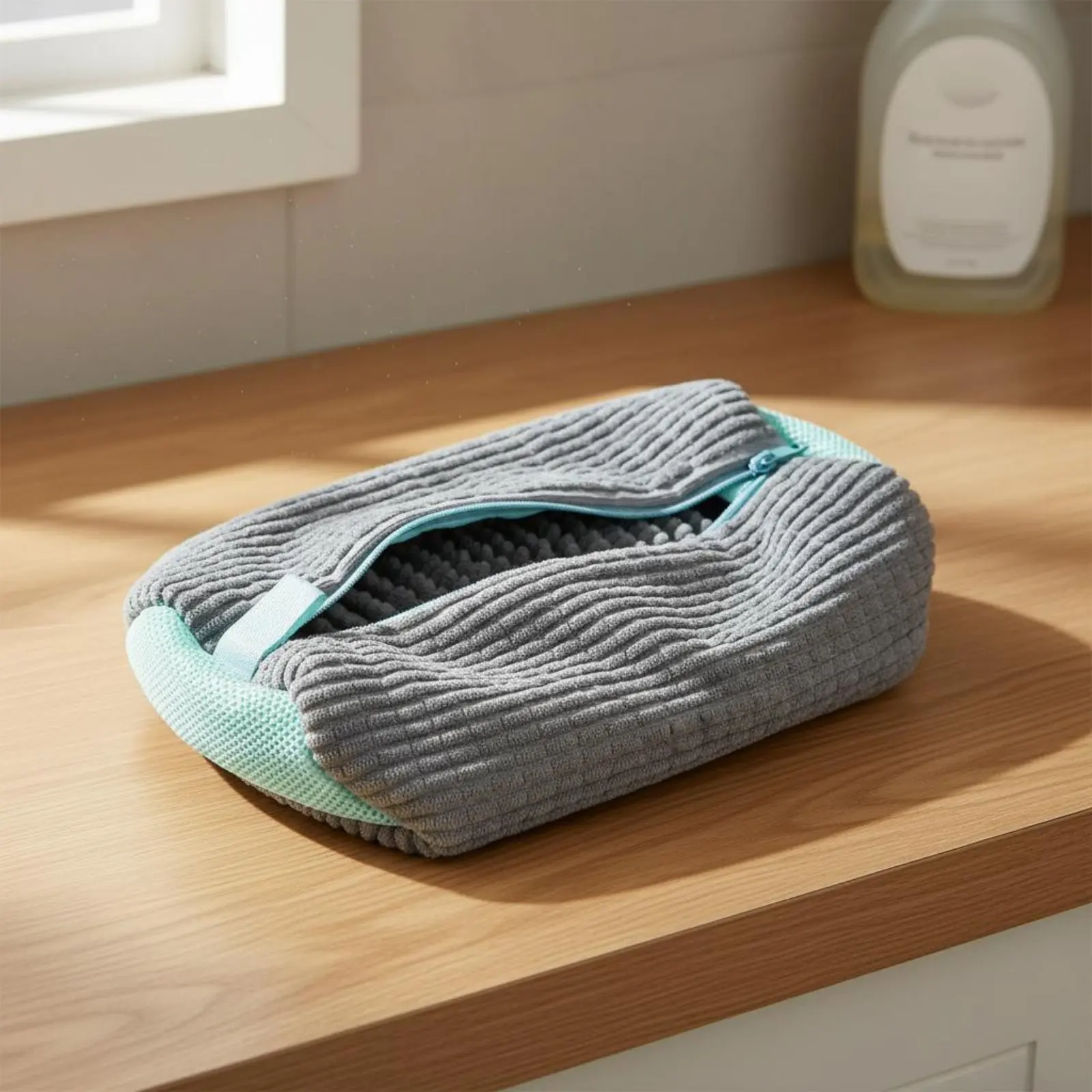 

Shoe Washing Bag Anti-Deformation Washing Machine Shoe Bag Hanging Loop Deep Cleaning