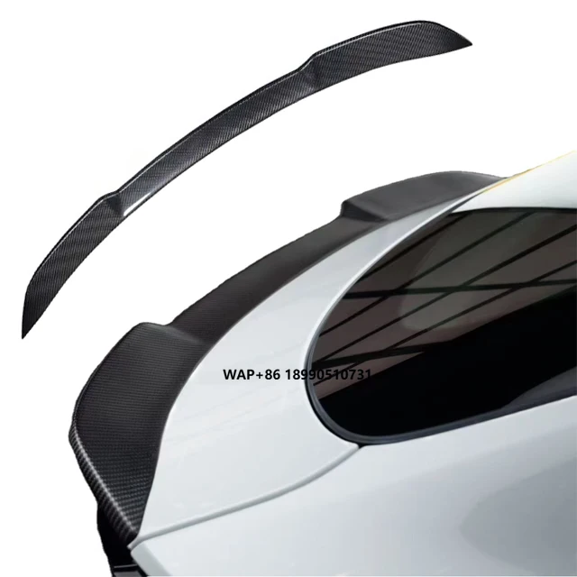 

Carbon Fiber Rear Wing for 24 Macan Electric Models Suitable for Baoshi Macan EV