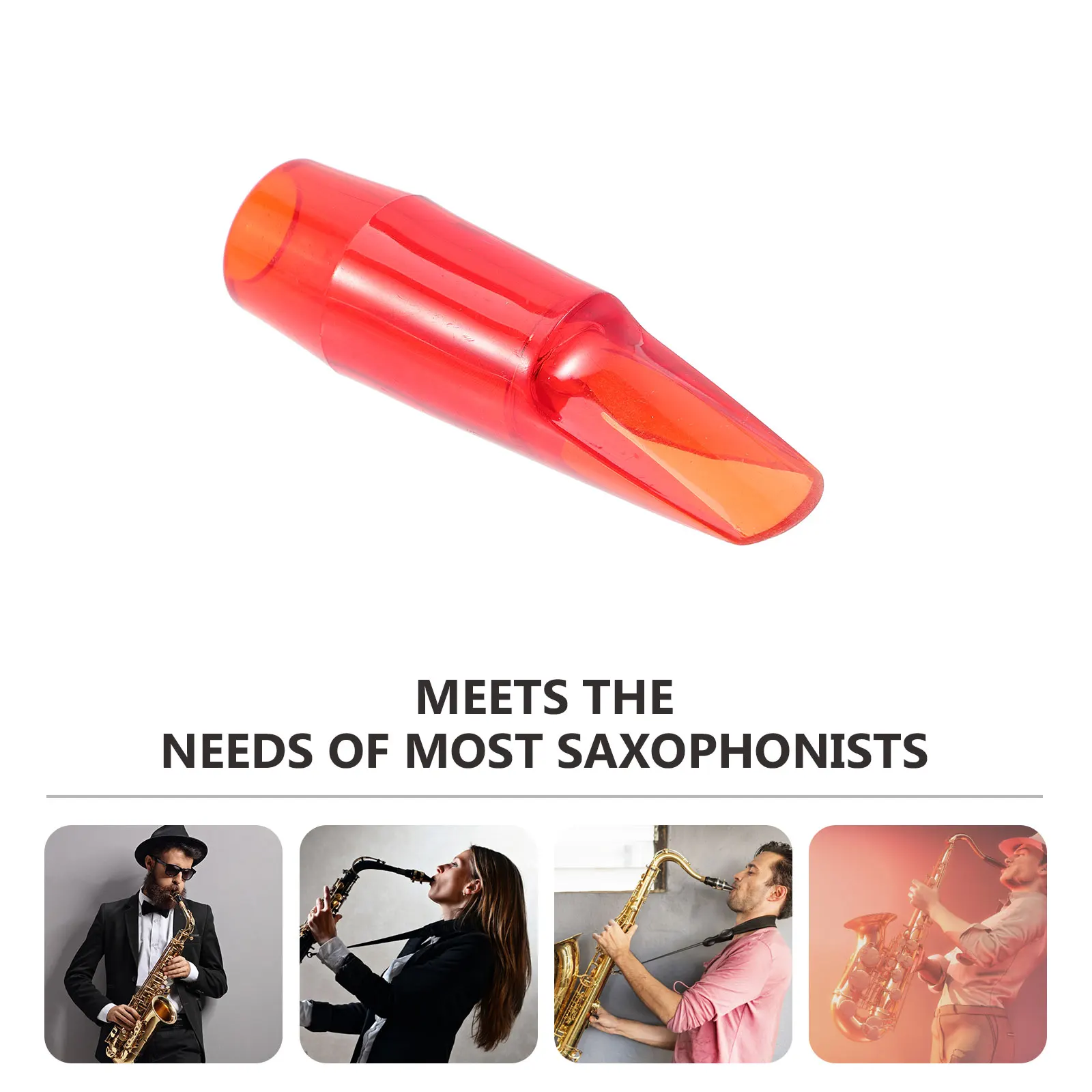 

Durable ABS Saxophone Mouthpiece for Alto Sax Replacement Parts Lightweight Portable Professional Musical Instrument Accessories