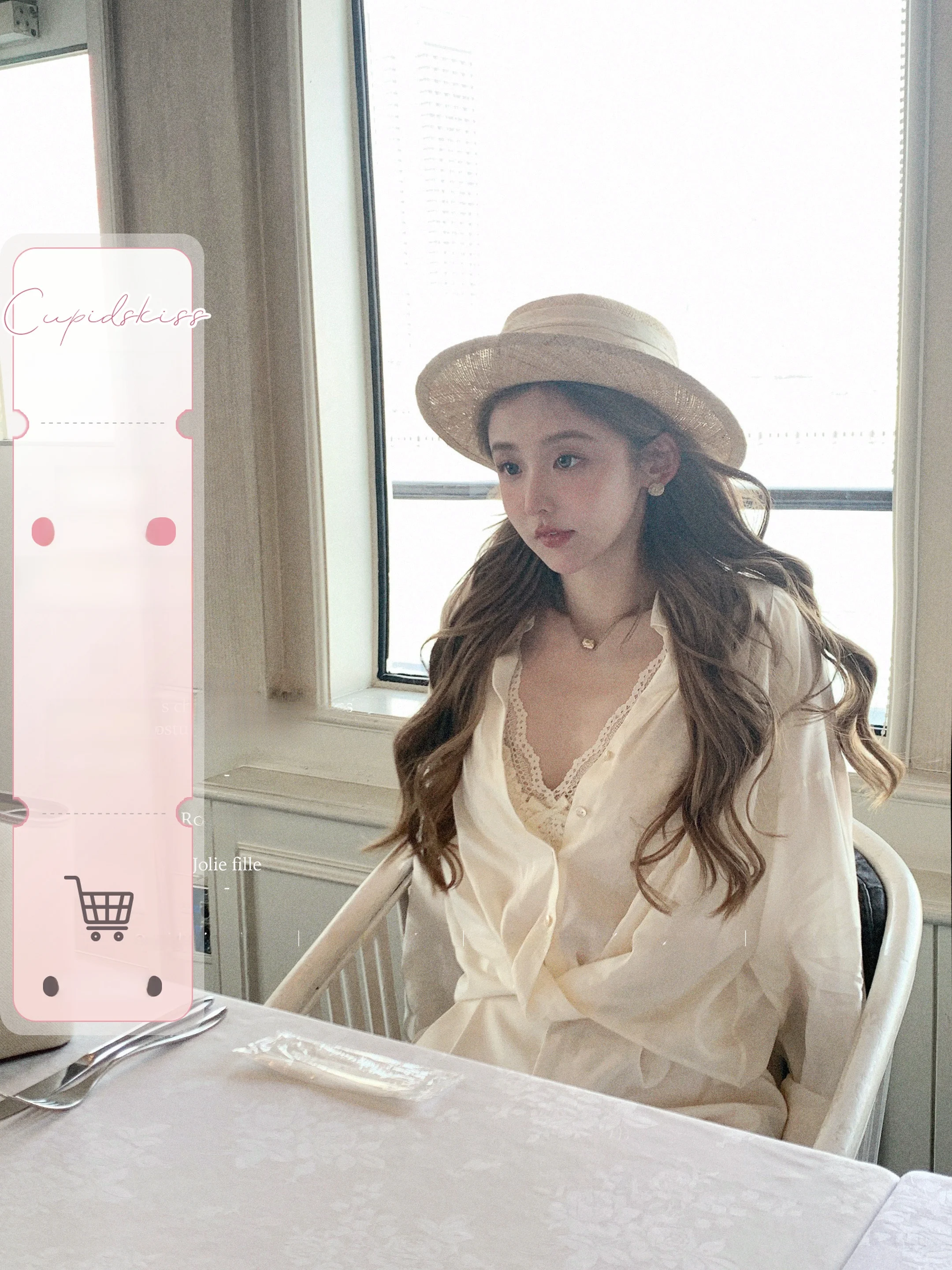 

CSK Cupid 'Advanced Fairy' 00% лиоцелл, тонкий кружевной топ с узлом, женский летний свободный крой, длинный рукав, защита от солнца, модный дизайн