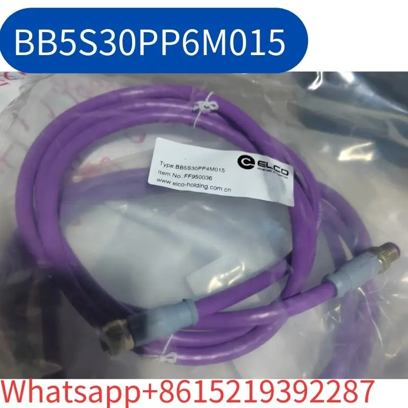 

Brand New Original BB5S30PP6M015 pre cast M12 male and female with shielded anti scald type 4-core 2m Fast Shipping