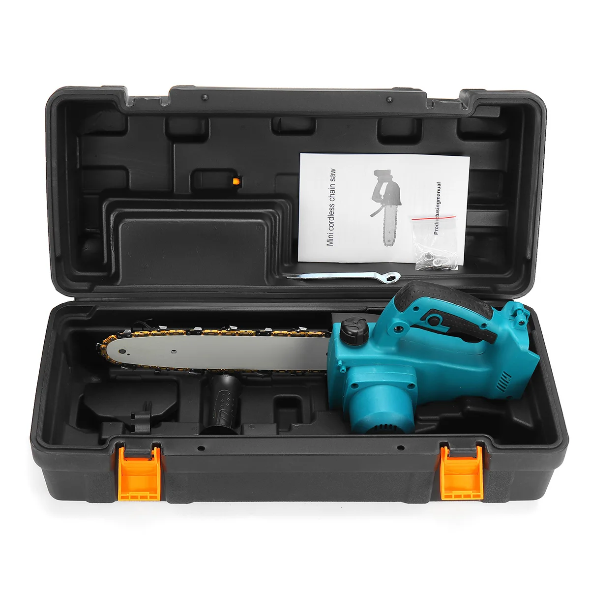 Imagem -05 - Drillpro Serra Elétrica sem Fio Portátil Serra Elétrica Brushless Corte de Madeira Ferramenta de Jardinagem Bateria Makita 21v 10