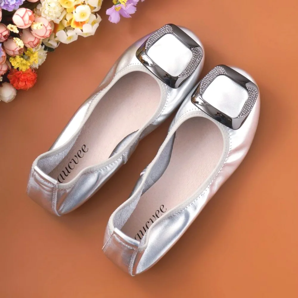 Round Toe Women Casual Shoes Luxury Brand Female Slip-on Loafers Ladies Flat Shoes Designer Shoes Women Sneakers Chaussure Femme