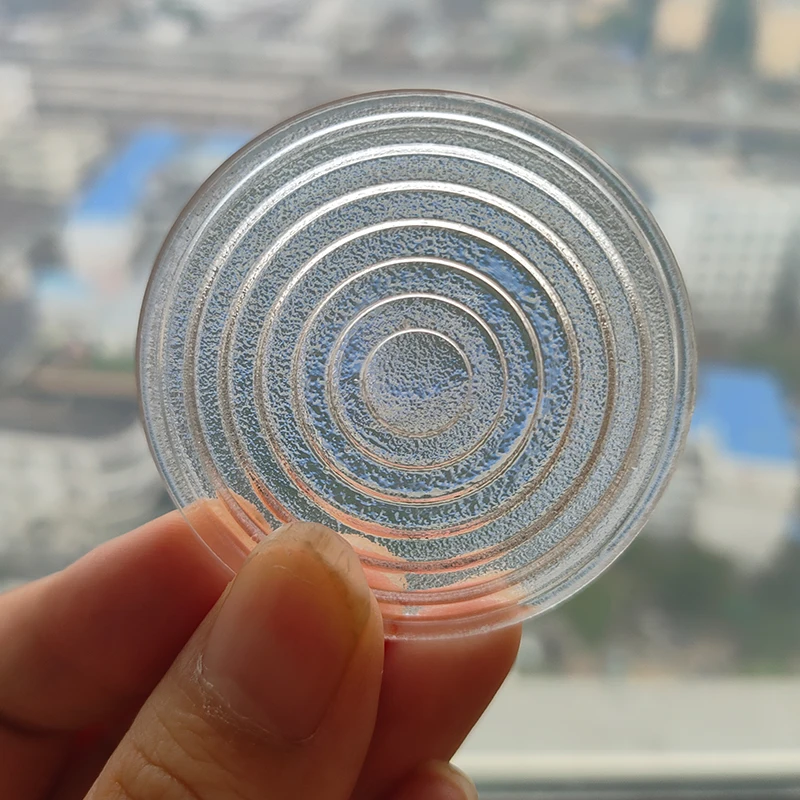 Optisches Glas-Spotlight-Fresnel-Linsensystem 50mm 80mm mit Schutzfolie, Wolfram-Schutzklasse IP23