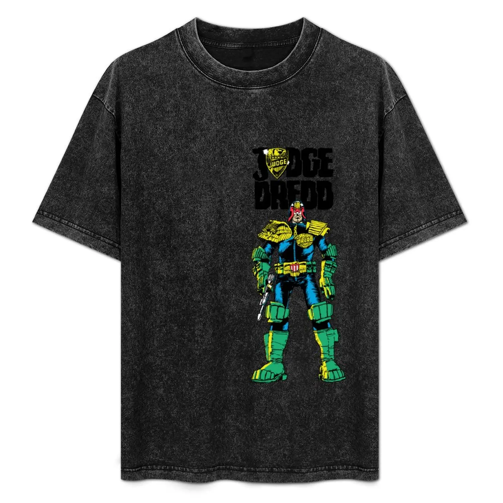 

Футболка Dredd: Judge, Jury and Executioner (с черным логотипом) — высококачественная, прочная футболка