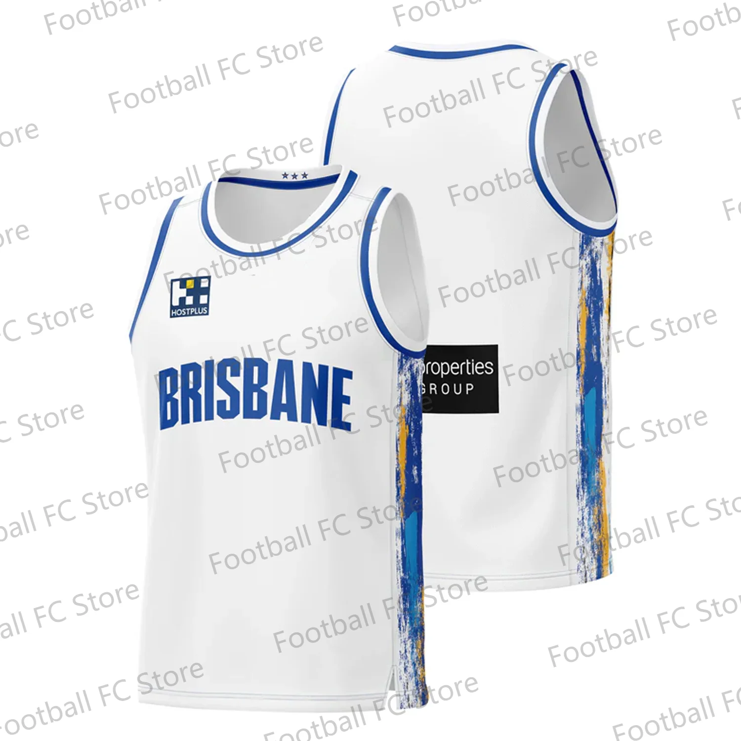 2024 Nuova Estate Arriavl Australia Brisbane Bullets 23/24 Gilet T-shirt in jersey per canotte per adulti/bambini