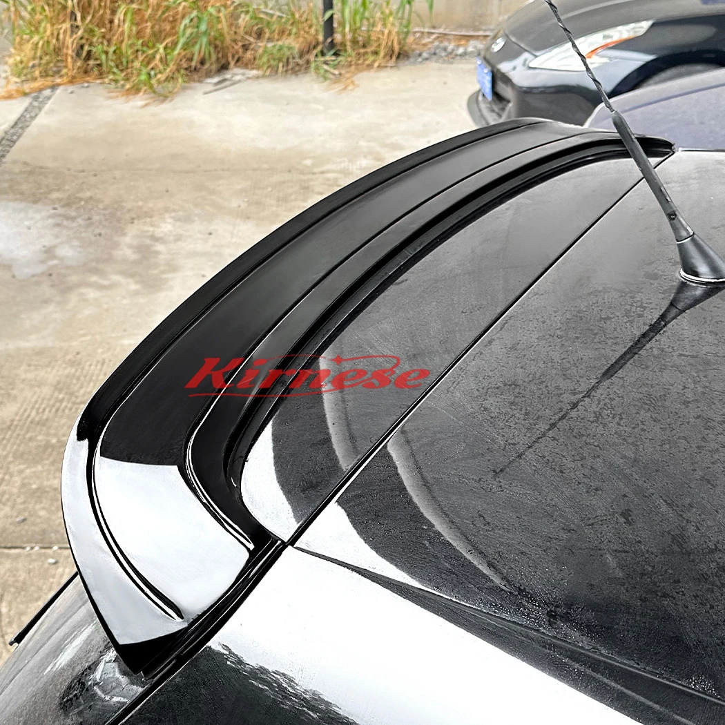 For VW Golf 5 GTI mk5 Spoiler High Quality ABS Gloosy Black MK5 R32 Sport Roof Lip Spoiler Car Tail Wing Decoration