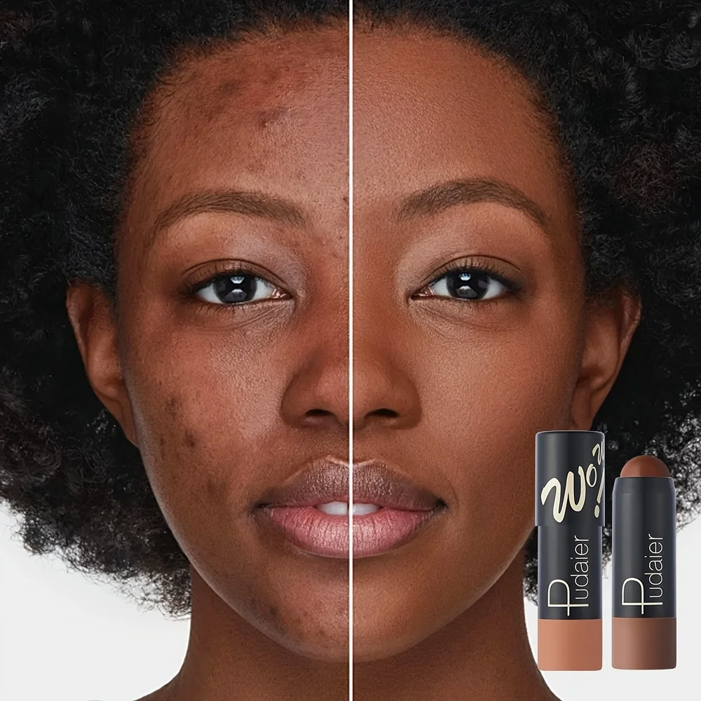 2 in 1 รองพื้นและคอนซีลเลอร์แบบแท่ง กันน้ำ ติดทนนาน ปกปิดเต็มที่ เนื้อแมทท์ สำหรับใช้ในชีวิตประจำวัน