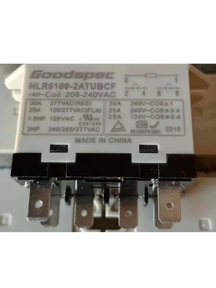 

1 PCS HLR6100-2ATUBCF 208-240VAC Relay 30A 6Pins