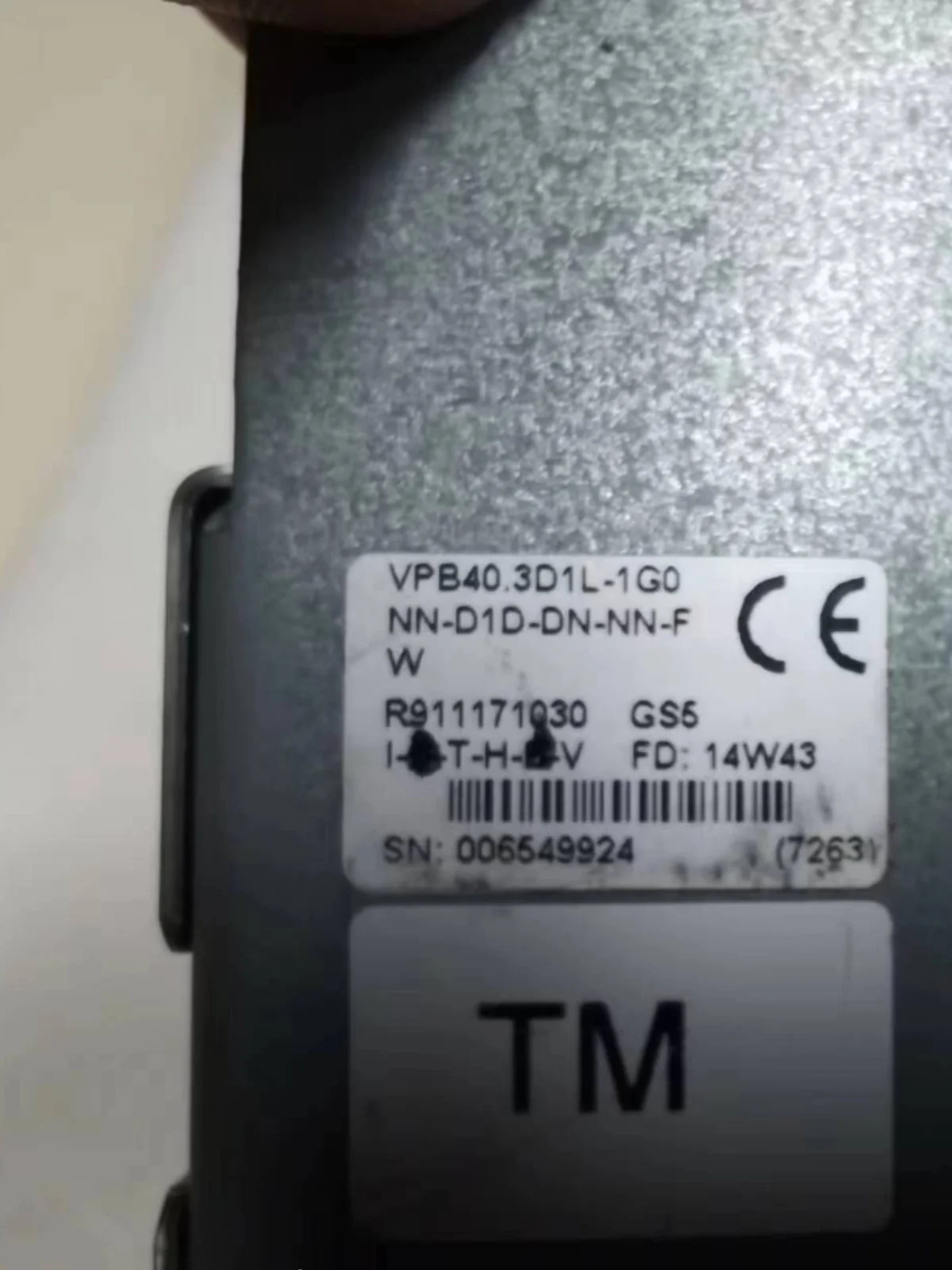 Rexroth VPD40.3 контроллер r9r911171030