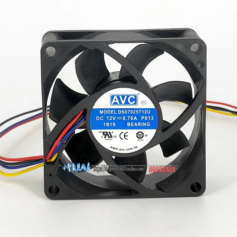 

ОРИГИНАЛЬНЫЙ DS07025T12U 12 В 0,70 А 7025 70*70*25 мм НОВЫЙ ОХЛАЖДАЮЩИЙ ВЕНТИЛЯТОР РАДИАТОР