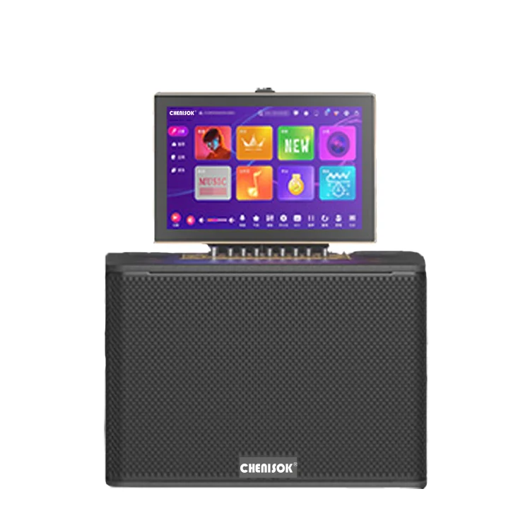 

Machine KTV Professional Karaoke Player System High-power Amplifiers And Mobile Speakers Karaoke System Set