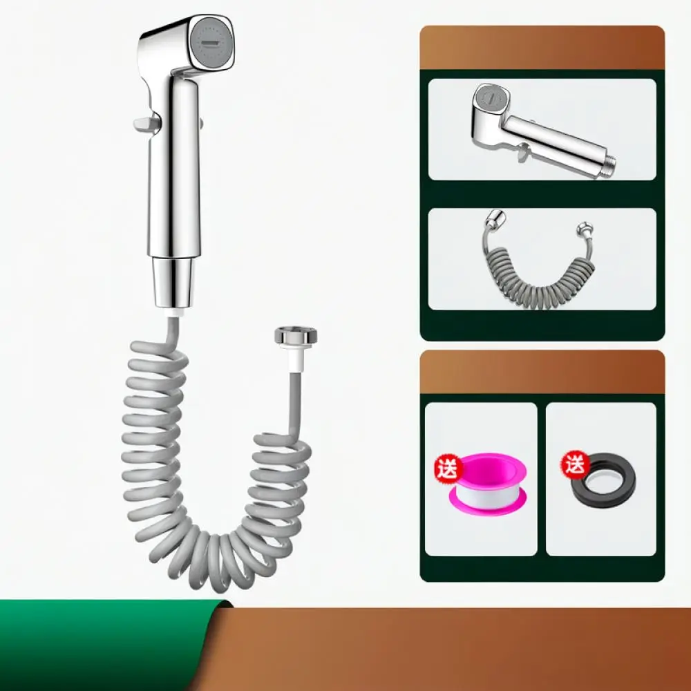 Bathroom Toilet Bidet Applicator For Mu Ge Brass High Pressure Sprayer Portable Shower Head Handheld Faucet Hygiene Tool