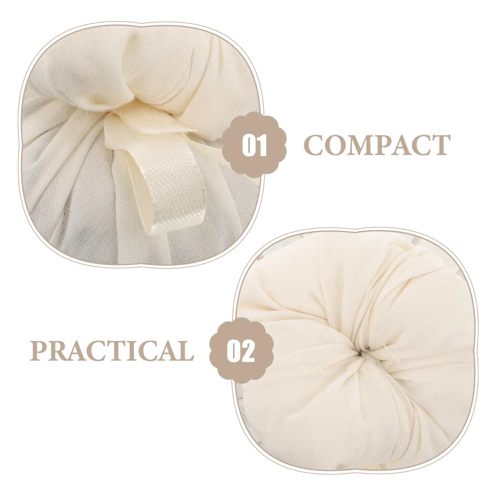 Paquete de Moxa chino de 5 uds., bolsa de sal térmica, productos para la salud, bola cómoda blanca