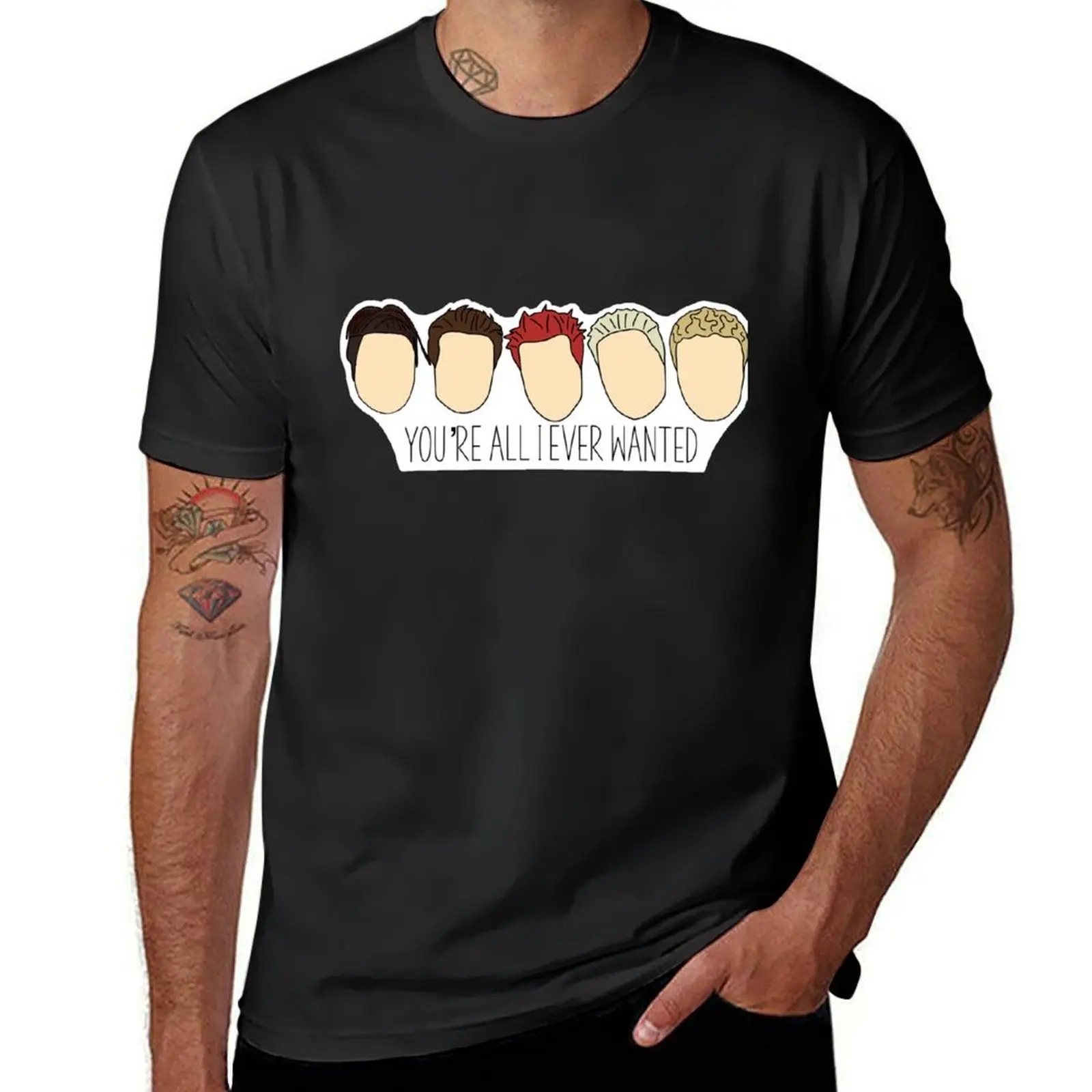 

NSYNC You're All I Ever Wanted T-Shirt tshirts personalised Short sleeve tee graphics men t shirt