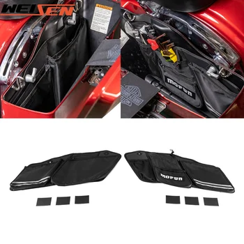 For 2014-2024 Harley Touring Left &amp; Right Side Motorcycle Saddlebag Organizers Storage Bags Saddle Nylon Accessories