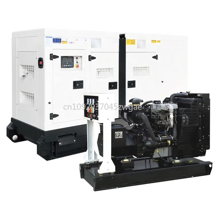 65kVA 50KW Prime Power Diesel Generator Silent Engine 1104A-44TG1 AC Three Phase With 1500RPM Output