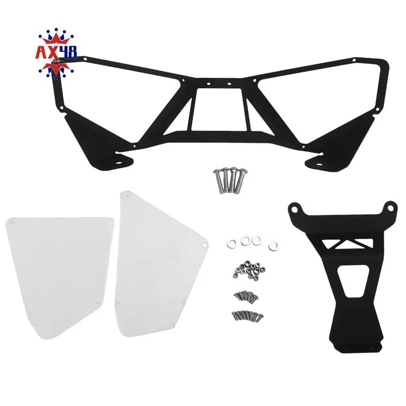 

AX48-Motorycle Headlight Cover Guard Protector For KOVE 800X Pro Rally Super Adventure Headlamp Protection