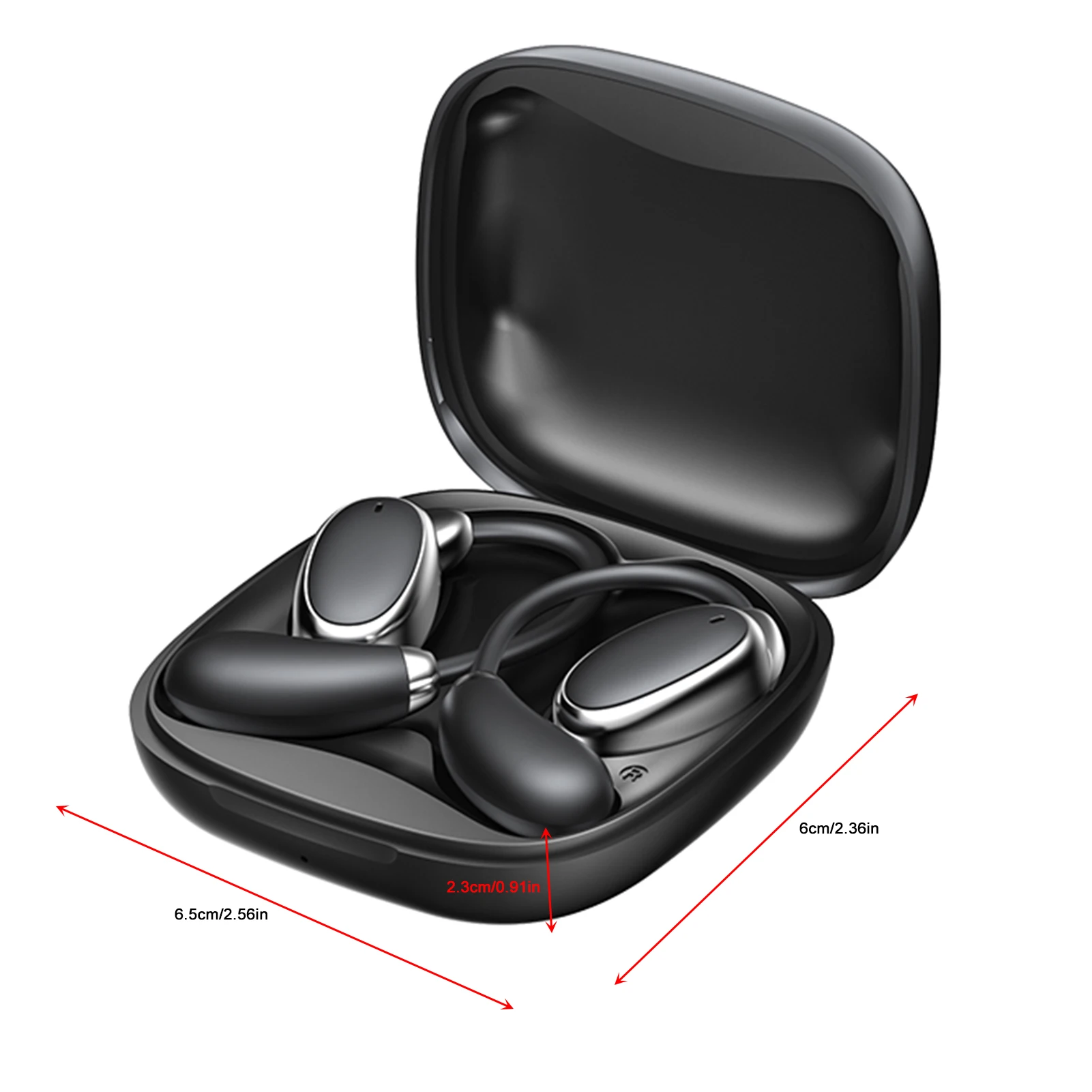 

Наушники-переводчики V18 поддерживают более 100 языков, перевод в реальном времени, OWS-наушники для перевода, устройство для перевода с поддержкой BT5.4 для путешествий.