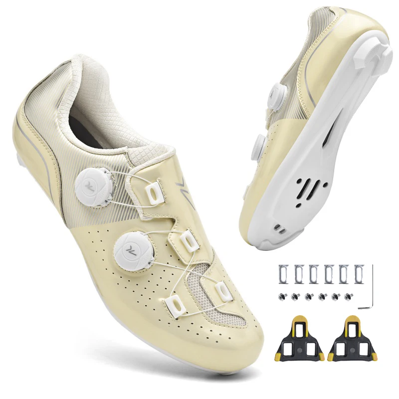 Professional Men Mtb Cycling Shoes Big Size 48 Spd Self-Locking Bicycle Road Bike Shoes Women Flat Mtb Cleats Biking Sneakers