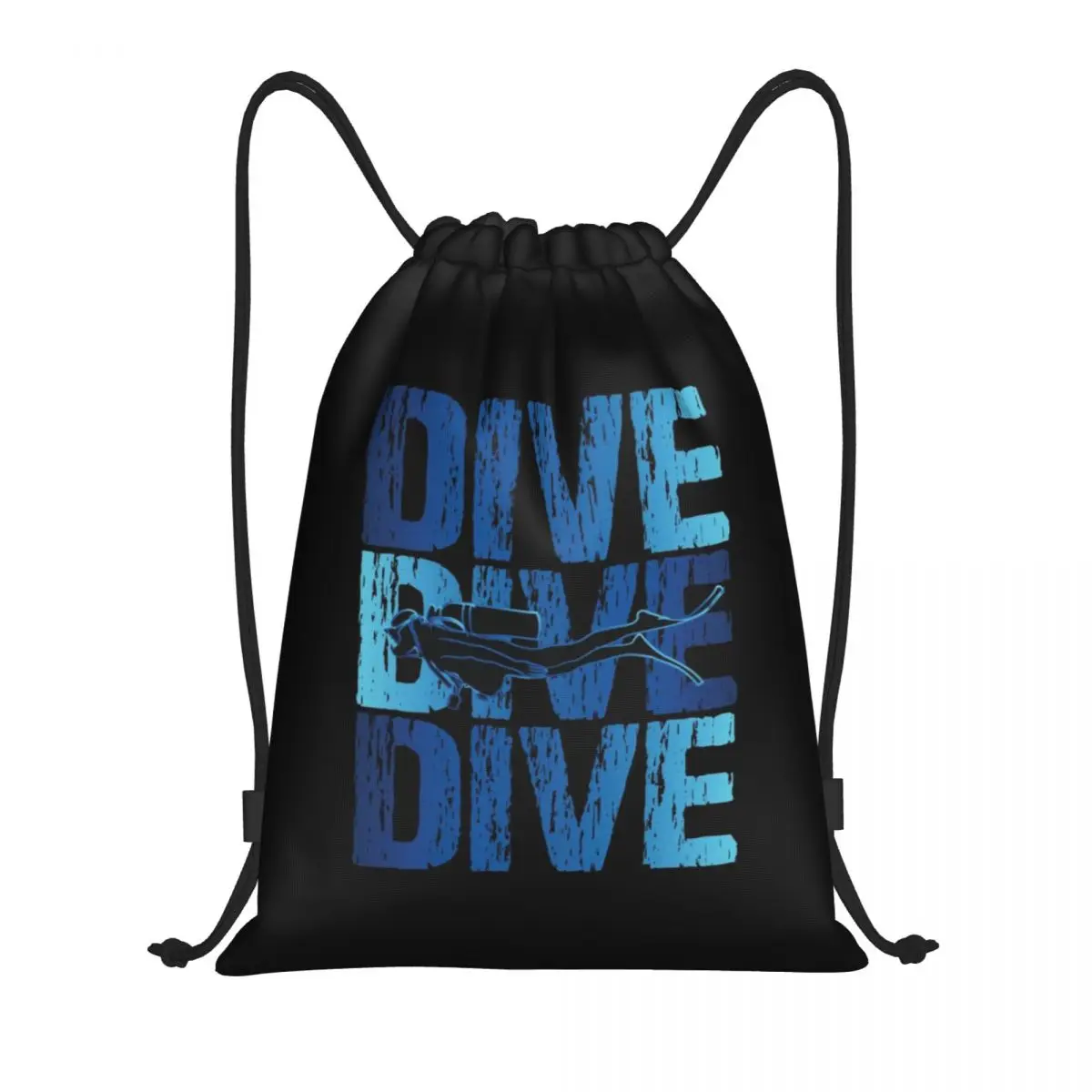 New Dive Scuba Diving Portable Drawstring Bags Backpack Storage Bags Outdoor Sports Traveling Gym Yoga