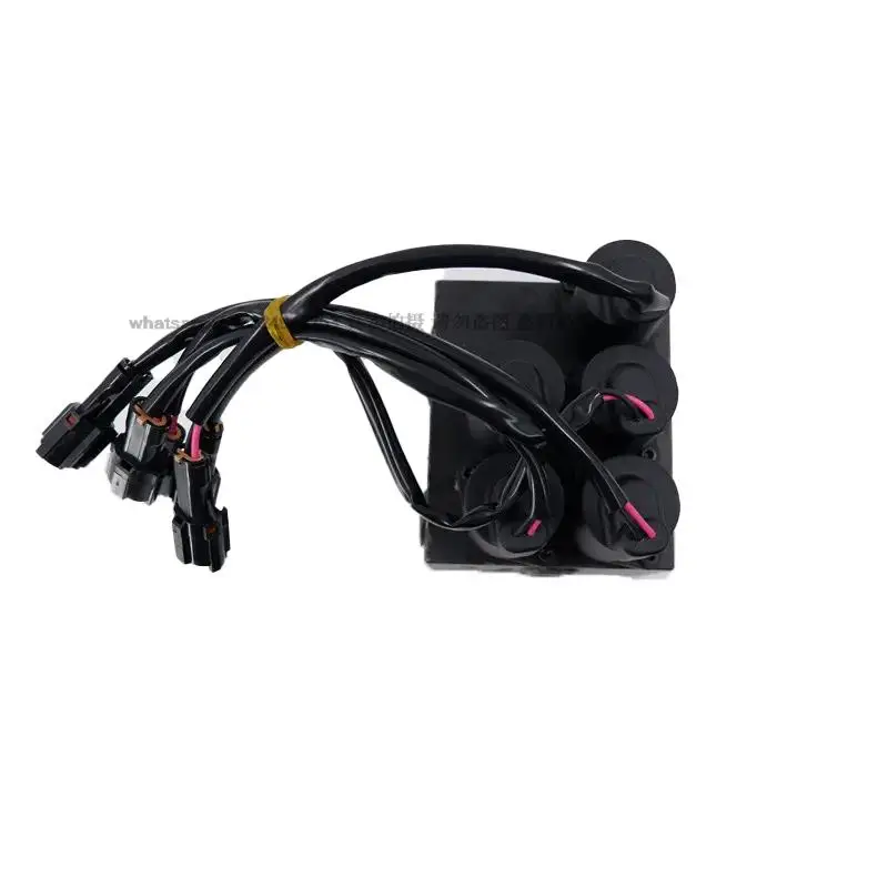 

SH210-5 Excavator Solenoid Valve KHJ14520 SH240 SH350 CX210B CX240 Five-way Solenoid Valve Assy for sumitomo