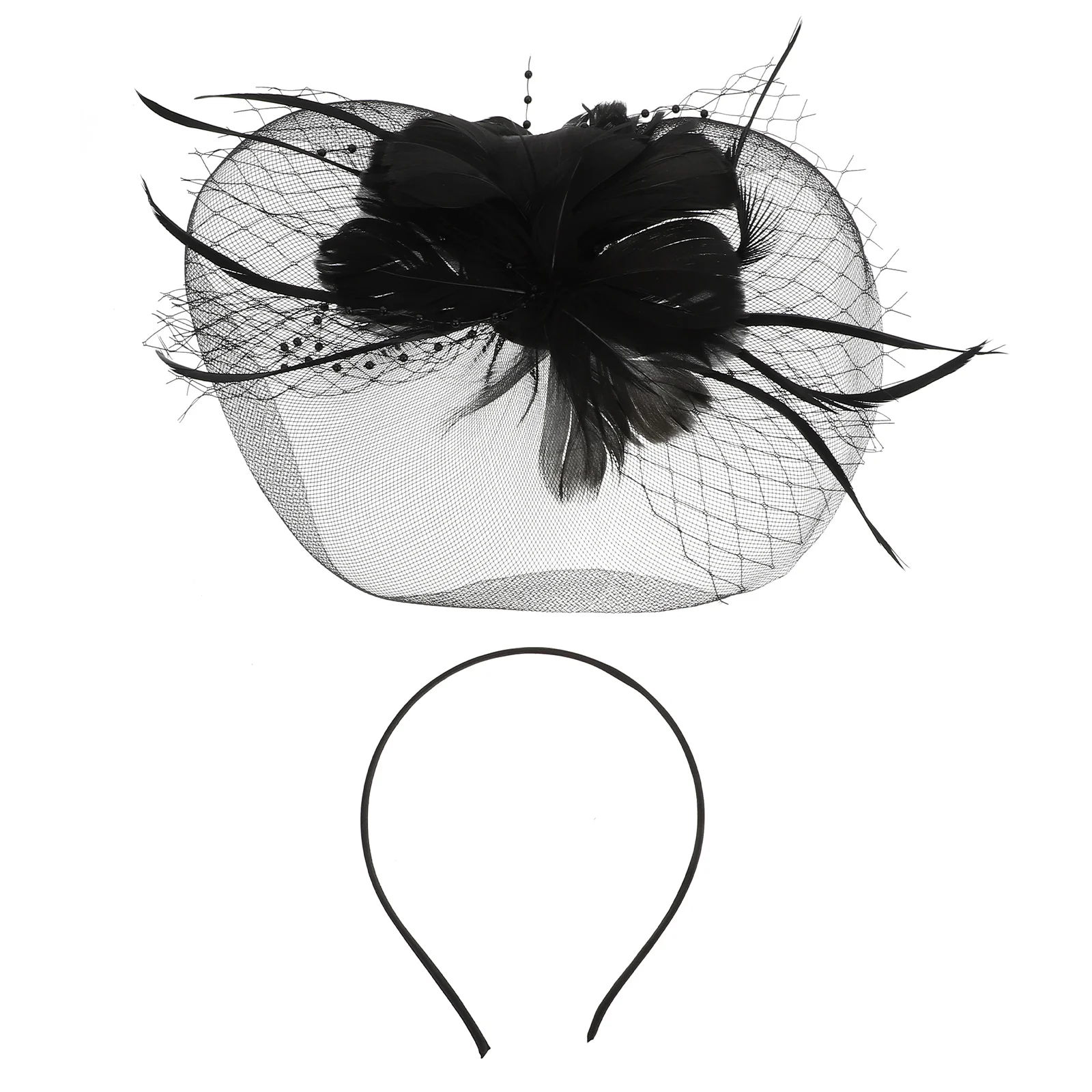 

Hair Accessories Holiday Headband Hats for Mesh Festival Headdress Prop Party Hairband