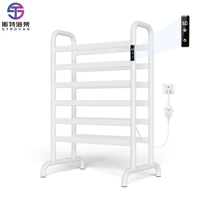 Floor Standing Electric Towel Warmer Plug-in Radiator for Towel Heating & Drying