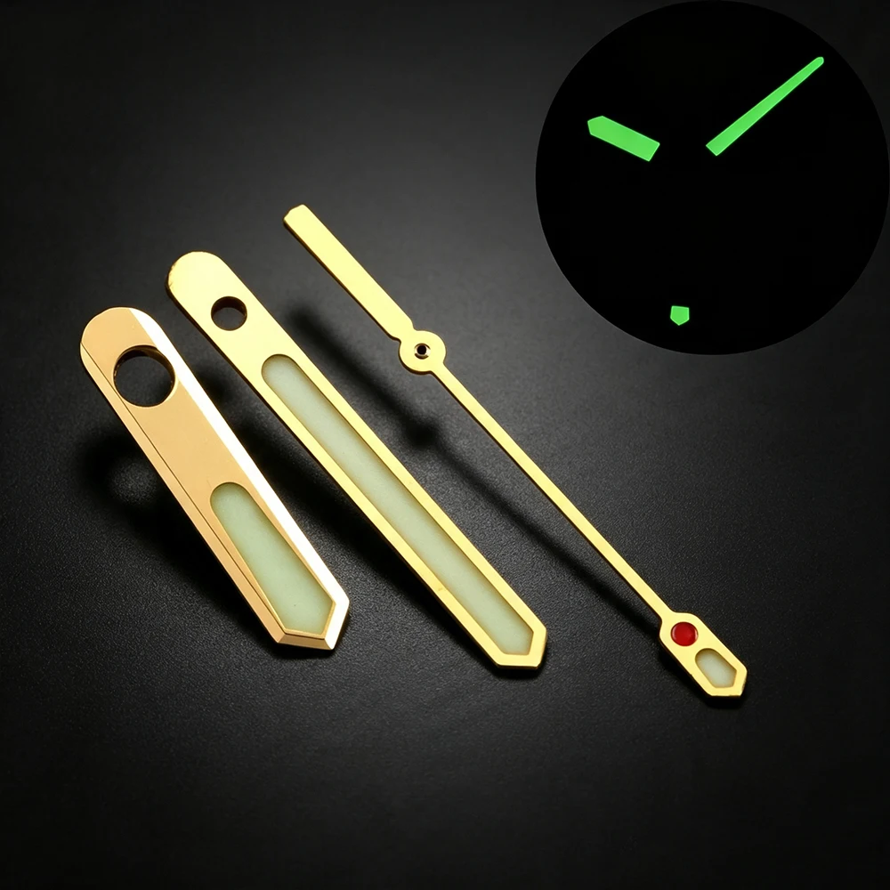 6105‑Style Replacement Watch Hands Mod Pointers Compatible with NH35 NH36 NH38 NH39 70 4R Mechanical Movement