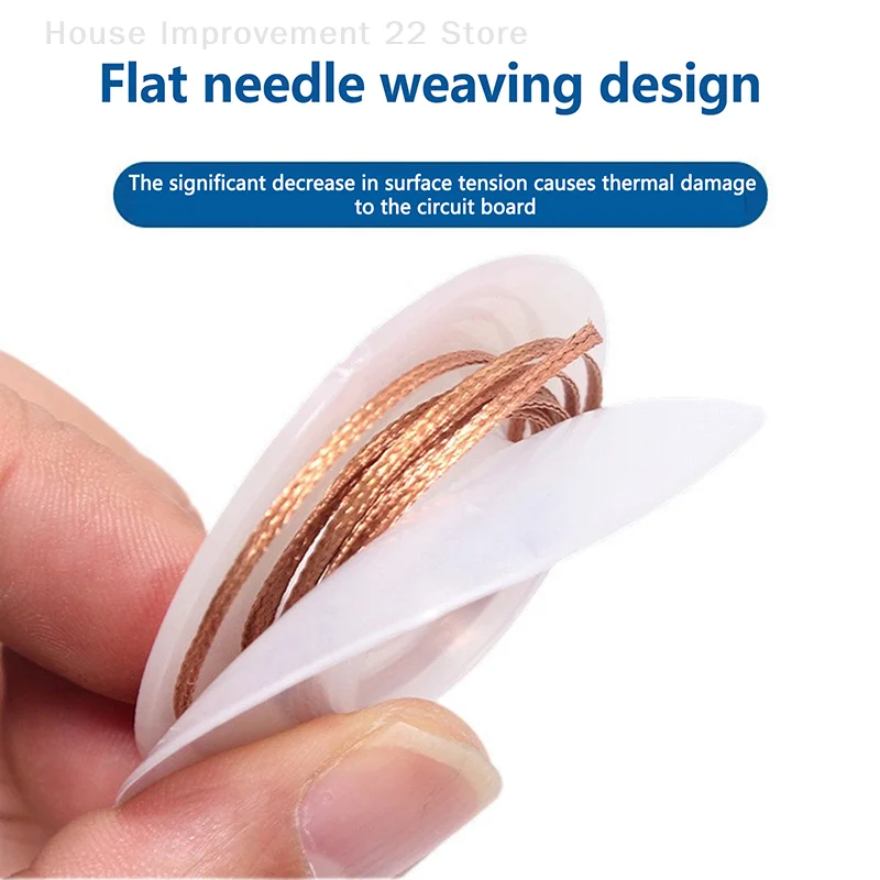 5 PCS Desoldering Wire Braid Soldering Mesh Welding Parts Low Residue No-Clean Solder Tin Remover Tool