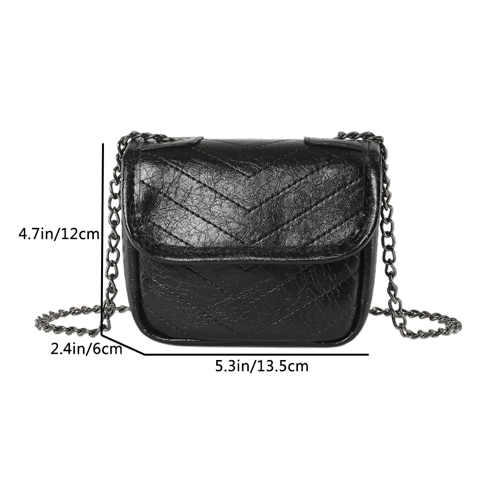 Coin Purse Fashion Simple Women Crossbody Phone Bag Pu Leather Flap Messenger Shoulder Bag Lady Mini Purse Handbag Brand