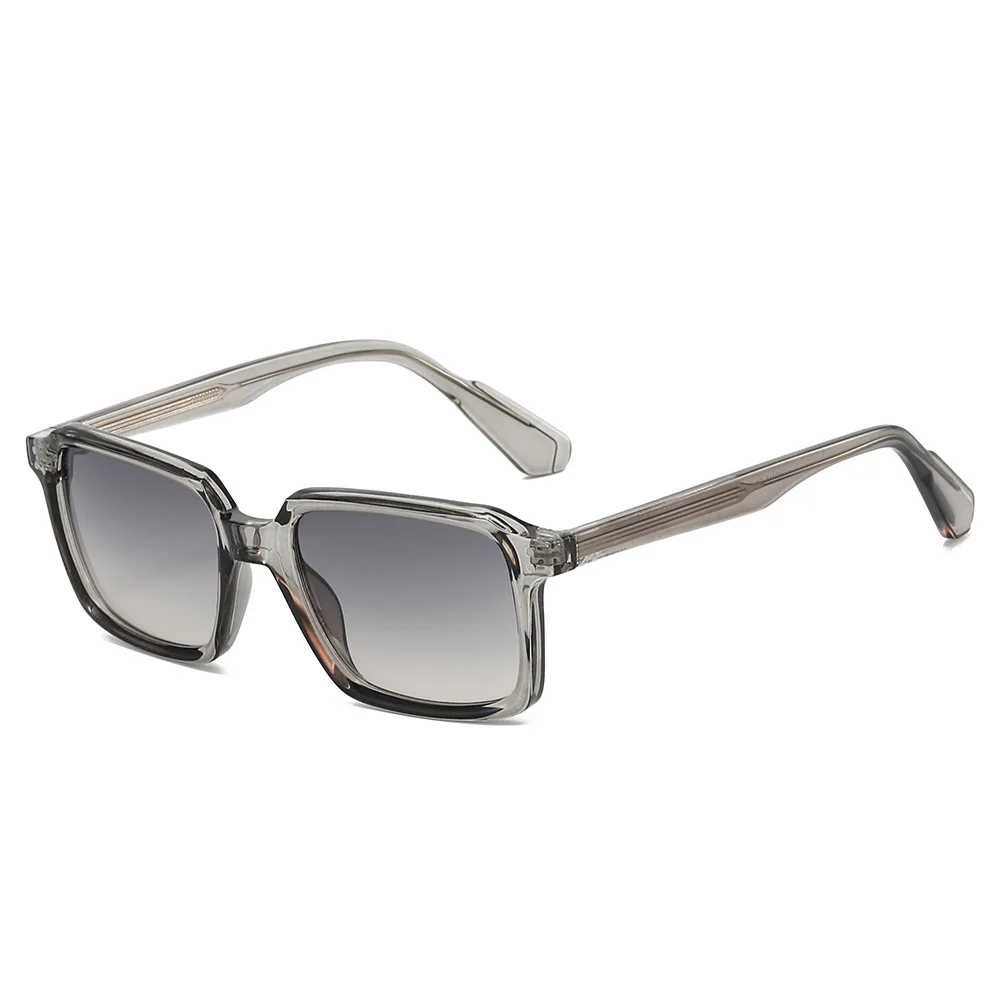 

62118 Vintage Square Sunglasses for Men Women, Retro Stylish UV400 Sun Glasses with Metal Pins, Fashion Trendy Shades 603405