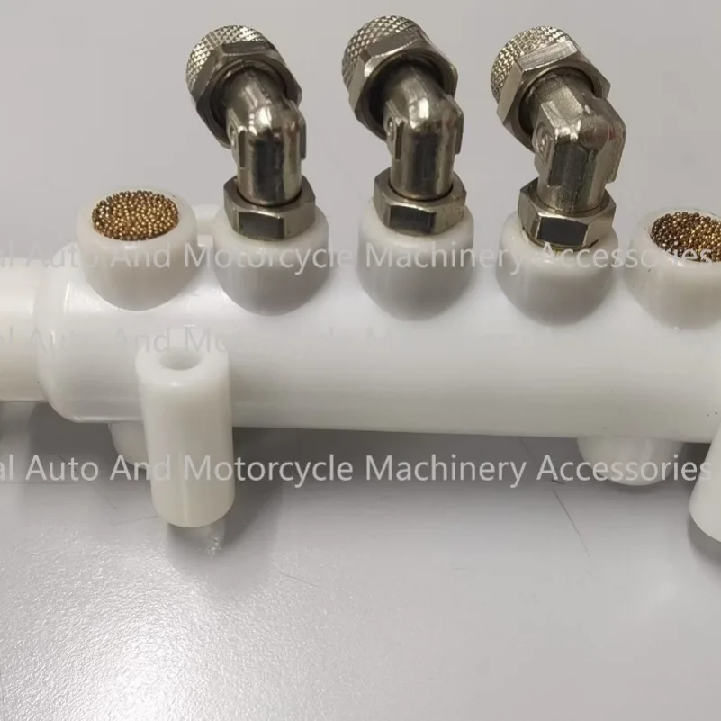

Tire disassembly machine chuck cylinder control valve