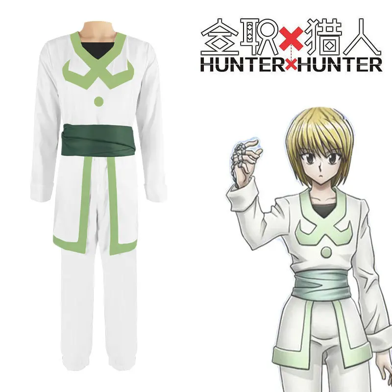 

HUNTER Kurapika Anime Cosplay Costume cosplay game costume full set of Halloween stage performance clothes for Girl Woman