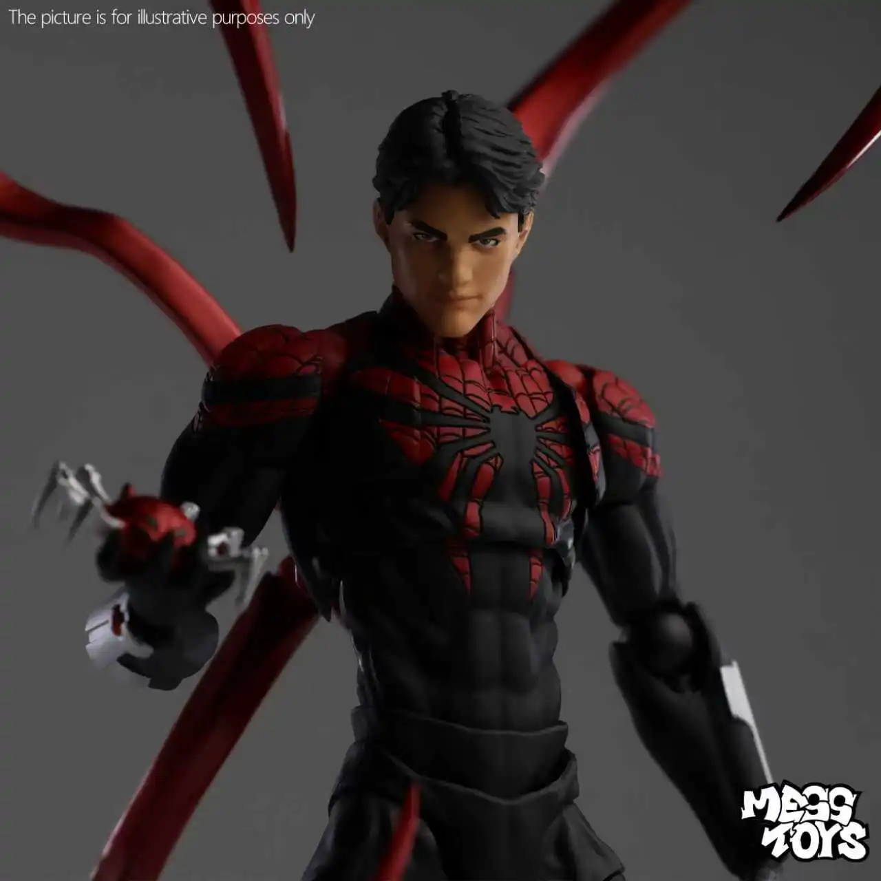 In Stock MessToys Superior Spiderman Figure Mess Toys Superior Spider Man Action Figure CT Toys Figurine Statue Model Gifts Toys