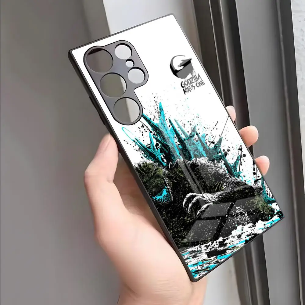 Cool G-Godzillas Phone Case for S24 Ultra Samsung S23 Fe S22 S20 S21 Plus Galaxy A54 A34 A24 A53 Note 20 Glass Cover