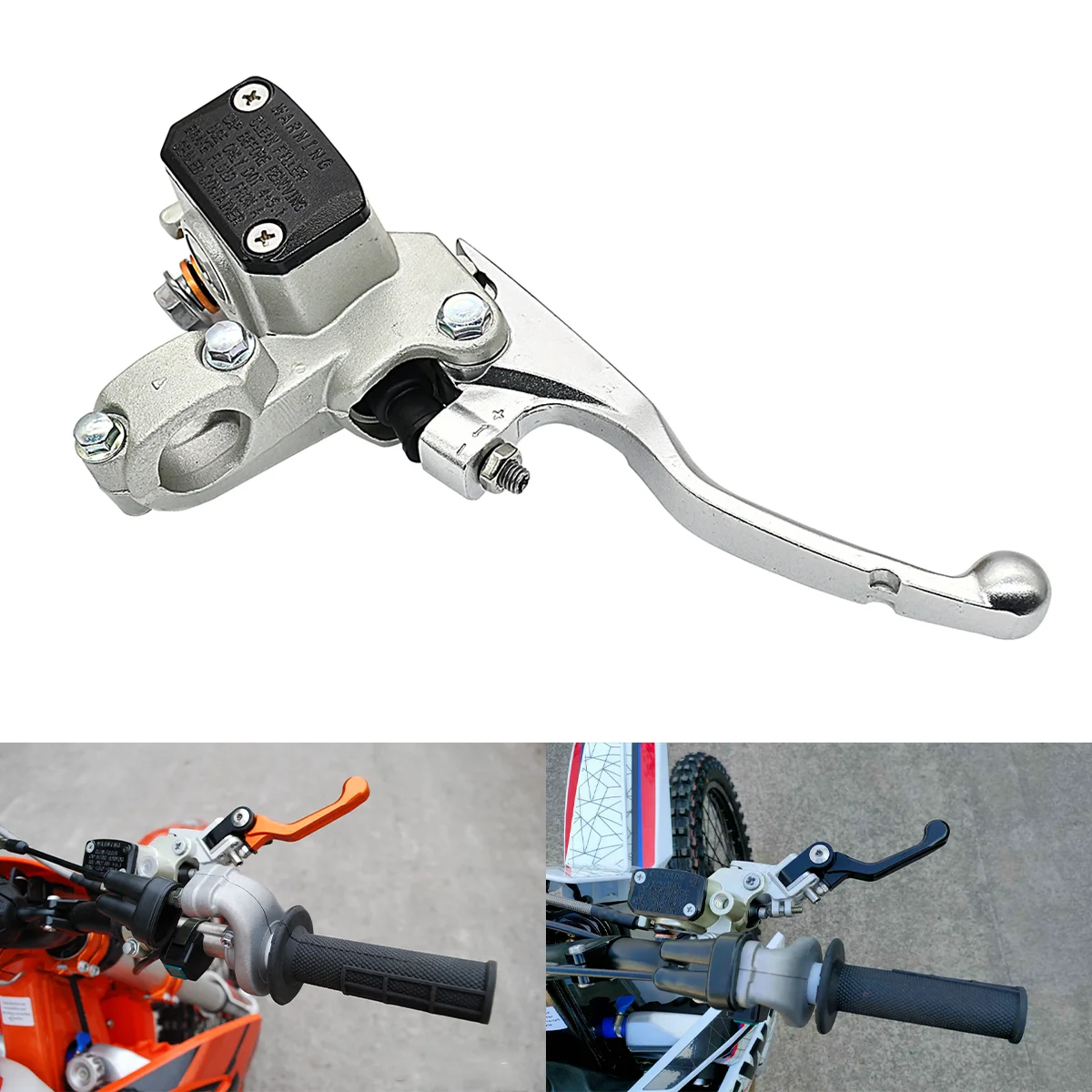 

For KTM EXC EXC-F XC XC-W XC-F SX SX-F TPI 6Days 125-530 2008-2023 Motocross 22mm Right Brake Master Cylinder Pump Brake Lever