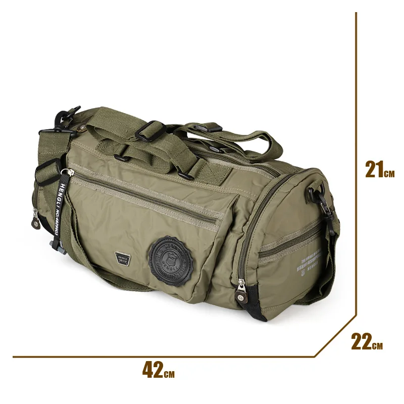 Saco de pano Oxford dobrável para homens, Sacos impermeáveis portáteis do lazer, Sacos De Viagem Ao Ar Livre