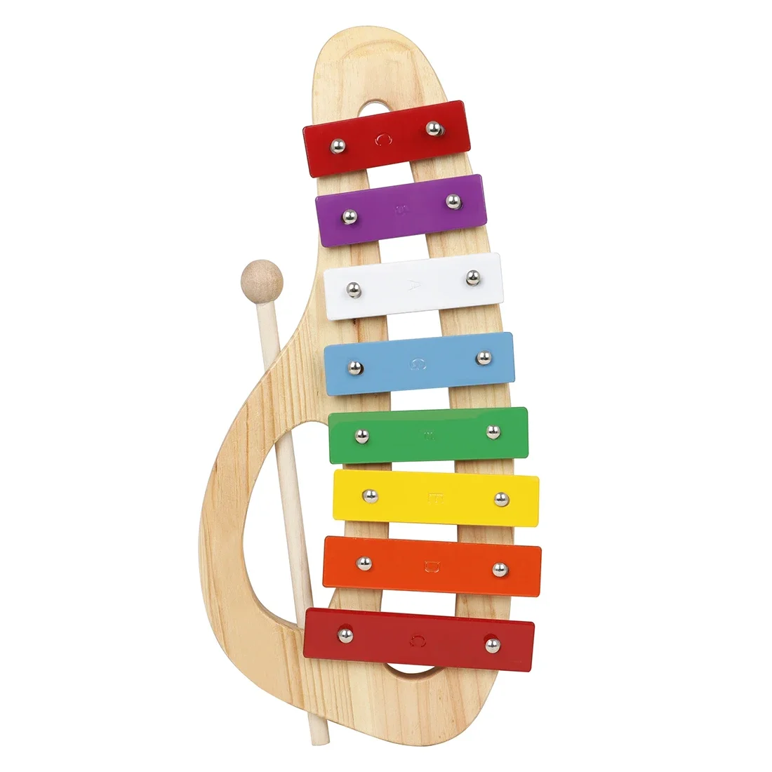 

8 Tone Portable Xylophone Hand-Knocking Xylophone For Children's Music Enlightenment Orff Percussion Instrument Children's Toys