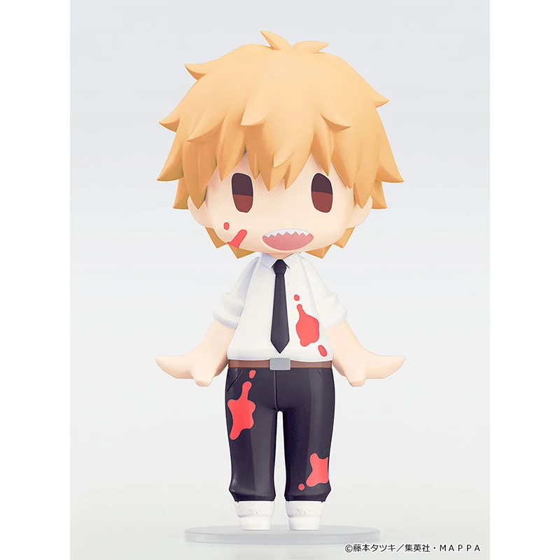 Original HELLO tronçonneuse homme Animation bande dessinée périphérique jouets Denji puissance Anime Action modèle figurines Collection