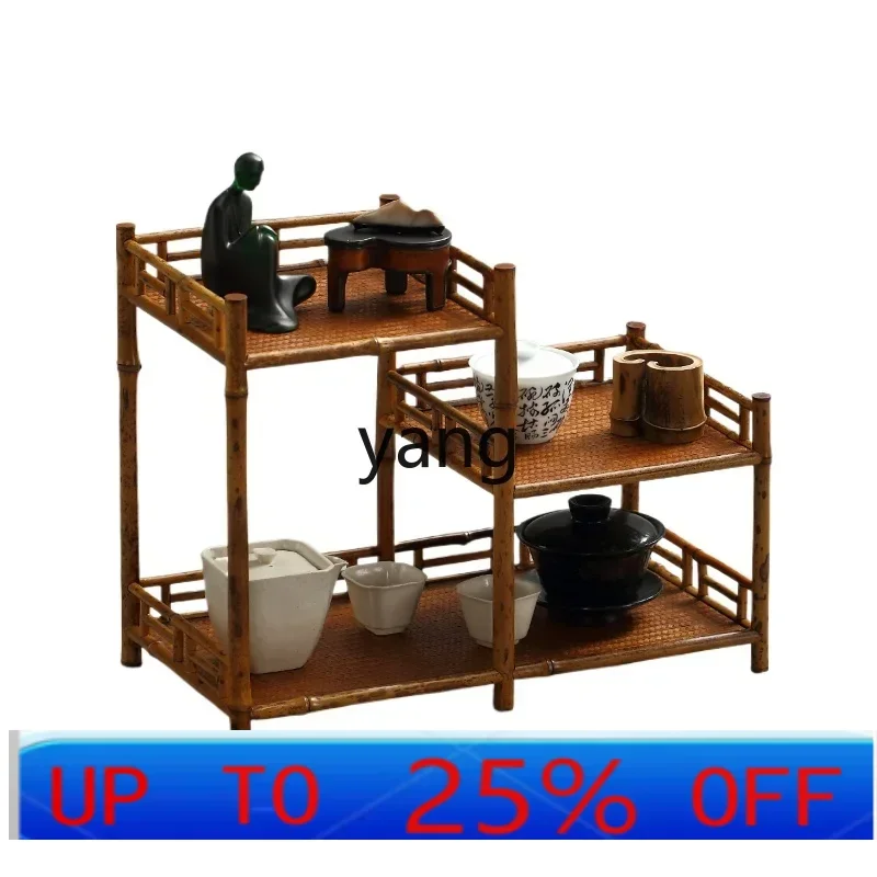 

LTT small tea ceremony storage tea rack rack tea set accessories