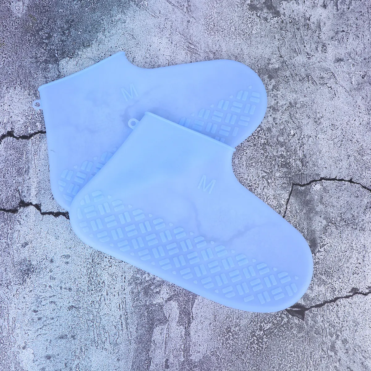 

1Pcs Flexible Silicone Shoes Cover Waterproof Anti-Slip Shoe Protector for Restaurants Bars Supermarkets Rainy Day Commute Size