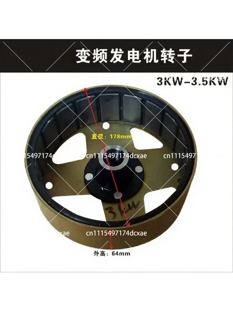 3.5KW 5KW Inverter Generator, Pure Copper Stator Rotor, 3500W 5000W Portable Generator for Home Backup