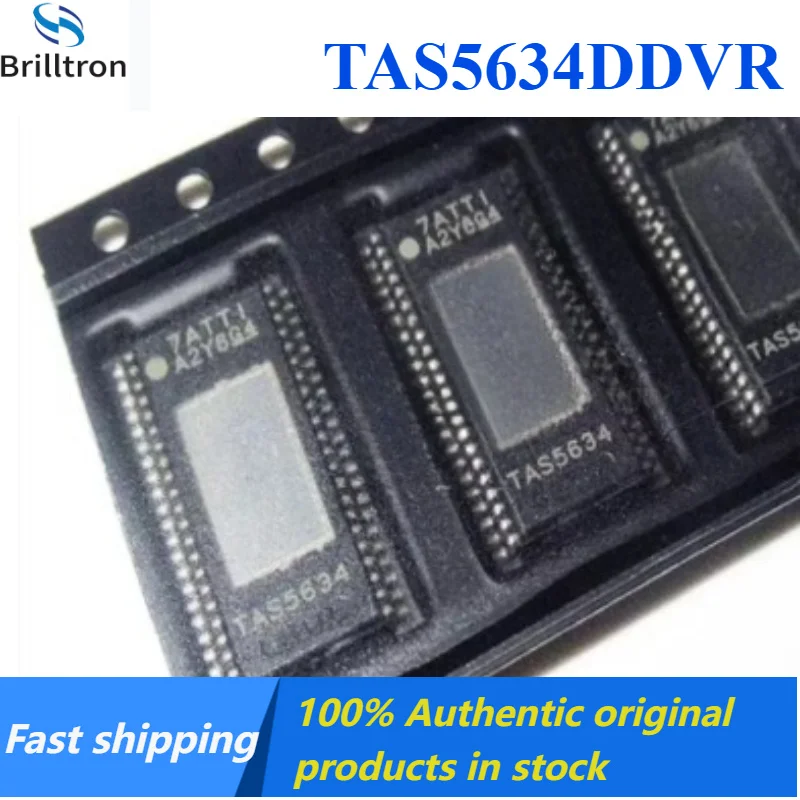 1-5PCS NEW TAS5634DDVR TAS5634 Audio Power Amplifier IC Chip HTSSOP-44 Brand New Original Stock Available, Fast Shipping.