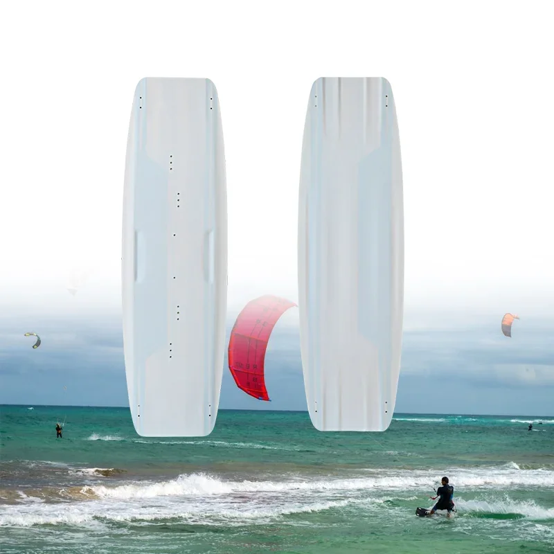 2026 Paulownia Wood Core Glassfiber Carbon Fiber Split Kitesurfing Surfboard Kite Surf Kitesurf Twintip Board Twin Tip Kiteboard