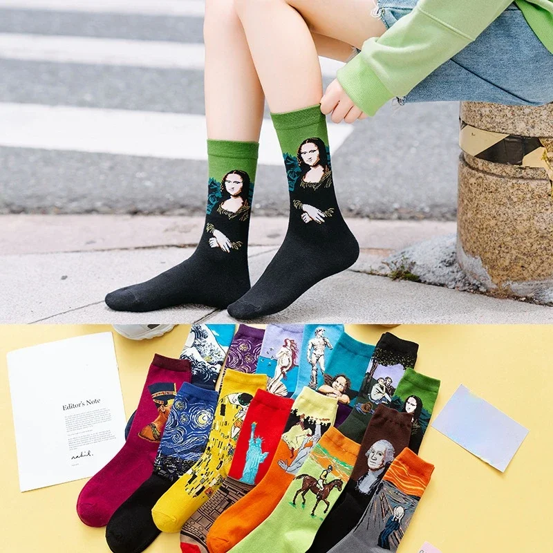 European And American Style Men\'s And Women\'s Tube Socks Cotton SocksFashion Socks Street Couple