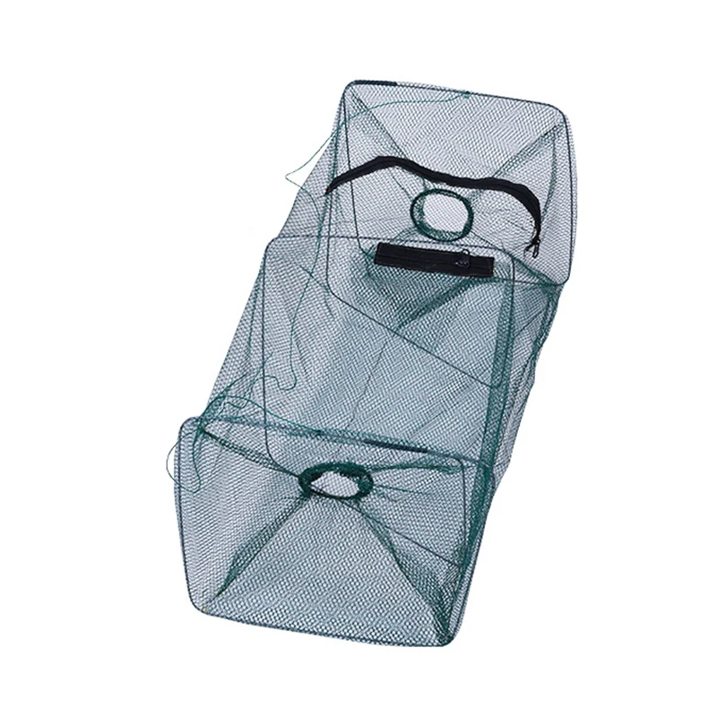 (.) Outdoor Universal Foldable Lobster Net Two Imported Fishing Nets For Catching Crayfish And Crab Traps Bait Net