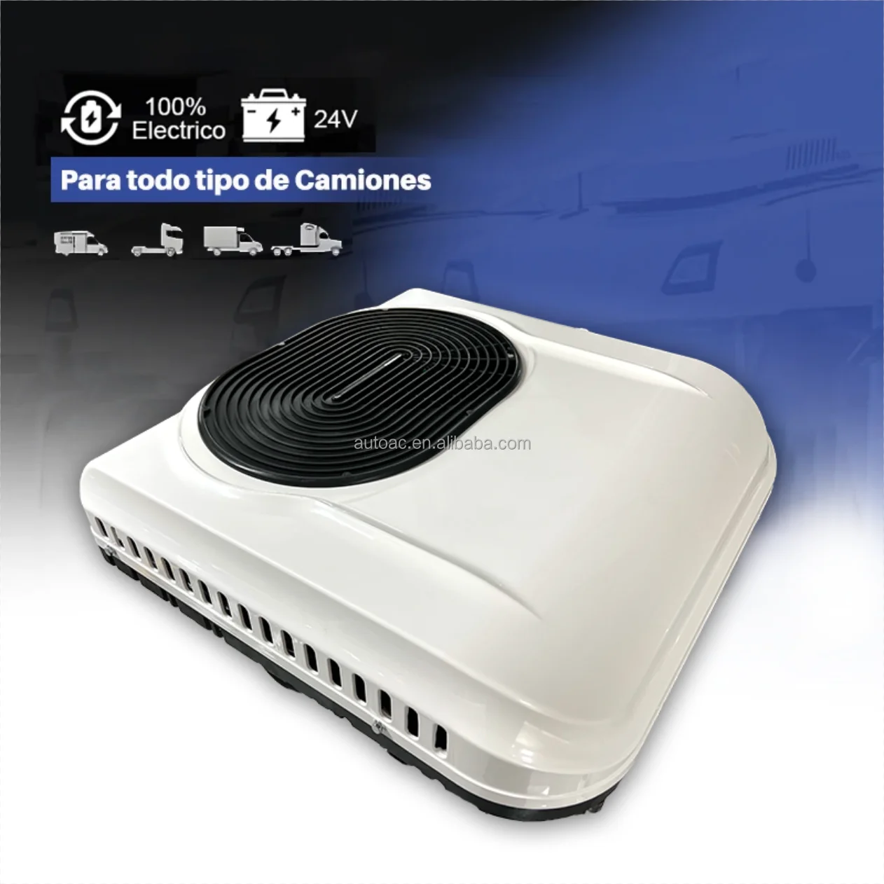 

Electric DC Power Rooftop Ceiling Air Conditioning System For Truck Ar Aire Acondicionado Para Camiones Air Conditioning 12v